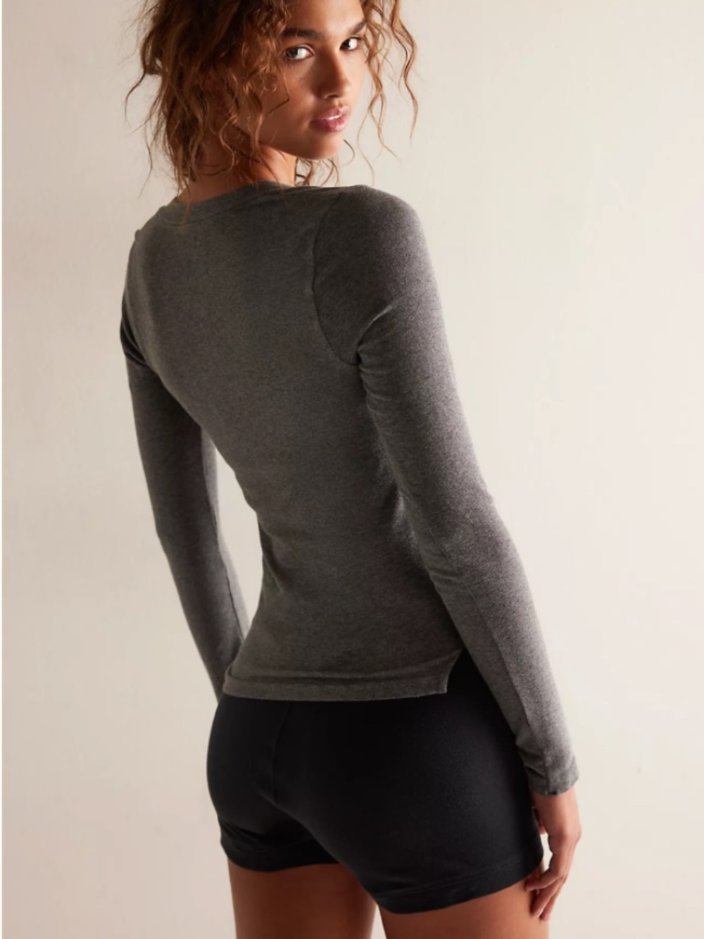 Wide Awake Layering Top - Picture 2 of 2